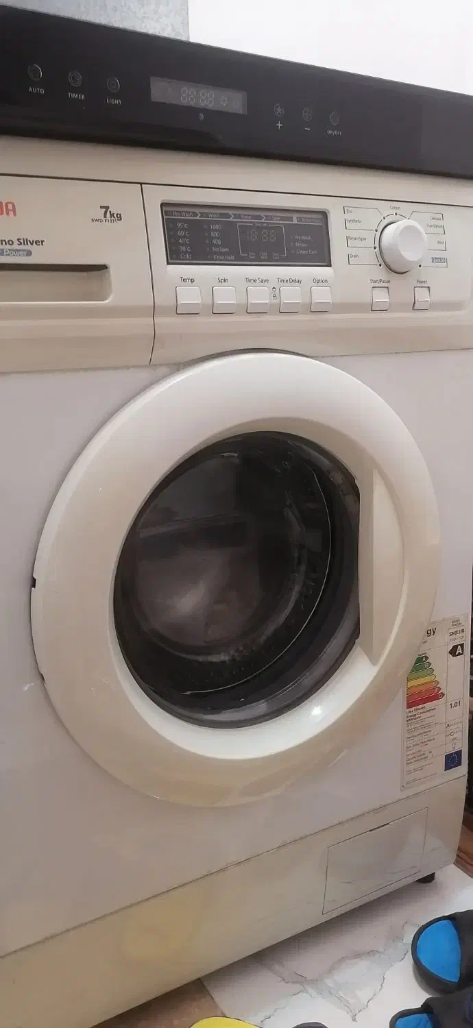 ماشین لباسشویی اسنوا درحد نو|ماشین لباسشویی و خشککن لباس|کرمان, |دیوار