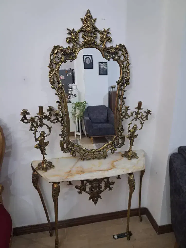 فروش خریدار لوستر اینه شمعدان برنزی کل تهران|لوستر و چراغ آویز|تهران, نبی اکرم|دیوار