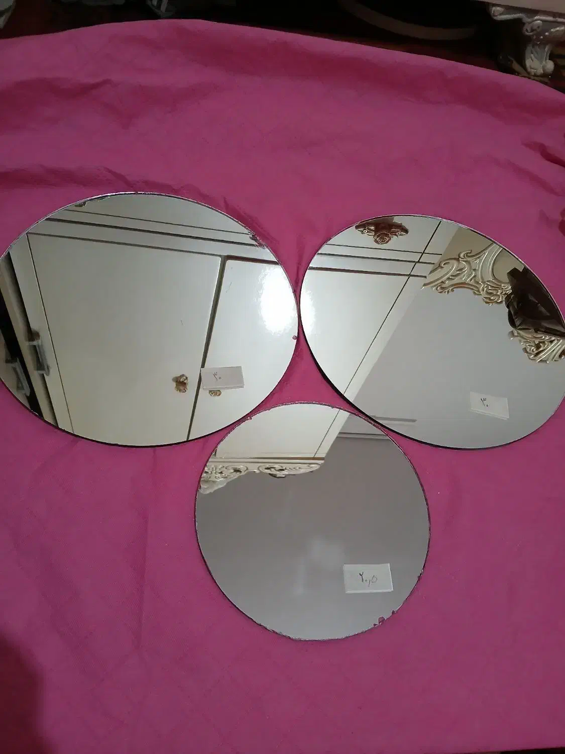 آینه برش خورده مناسب کارهنری ودیوار کوب|آینه|مشهد, ایثار|دیوار