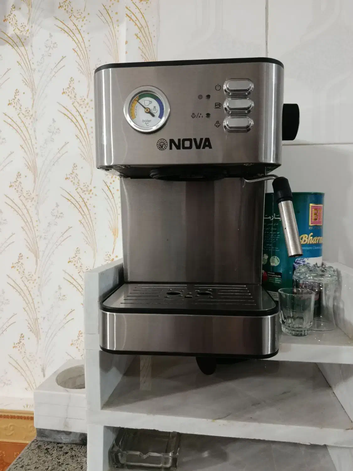 قهوه ساز|سماور، چای‌ساز، قهوه‌ساز|دورود, |دیوار