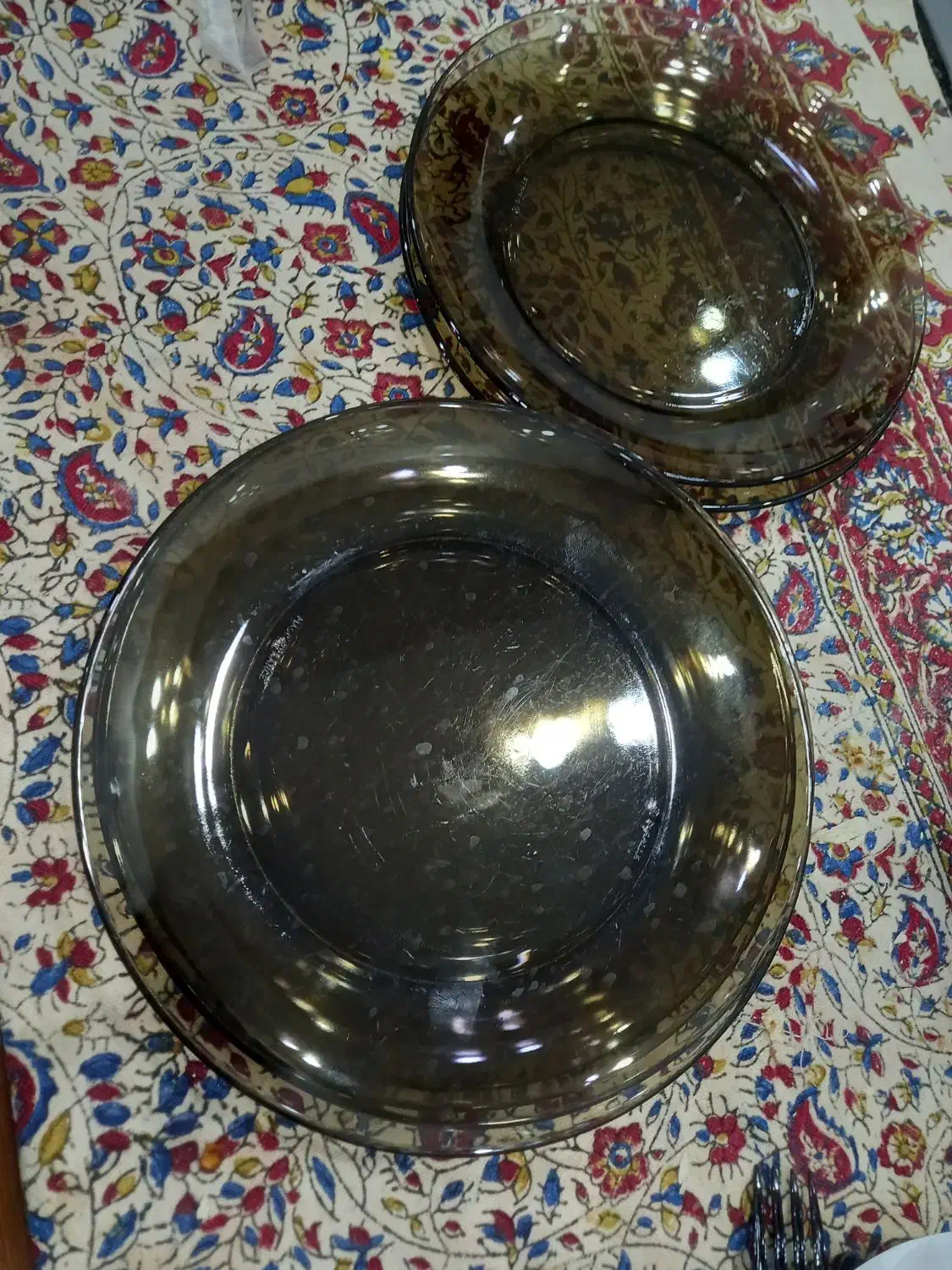 ۶ عدد برنج خوری فرانسوی دودی رنگ|ظروف سرو و پذیرایی|بندر ماهشهر, |دیوار