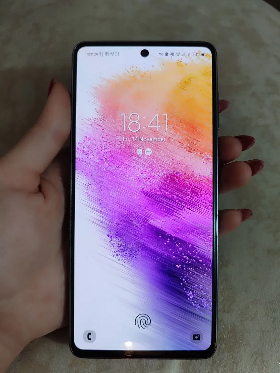 گوشی a73 کاملا سالم و تضمینی|موبایل|لاهیجان, بازکیاگوراب|دیوار