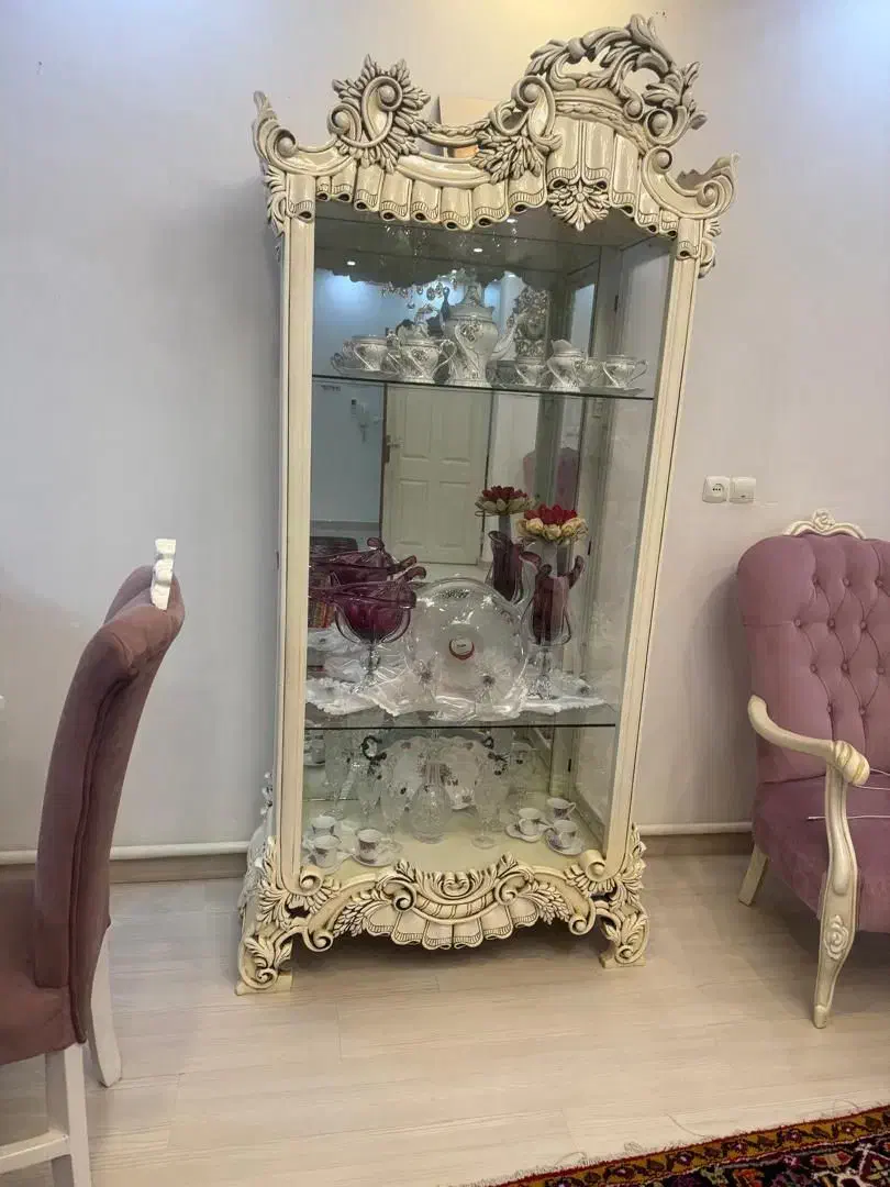 بوفه چوبی|بوفه، ویترین، کنسول|ممقان, |دیوار