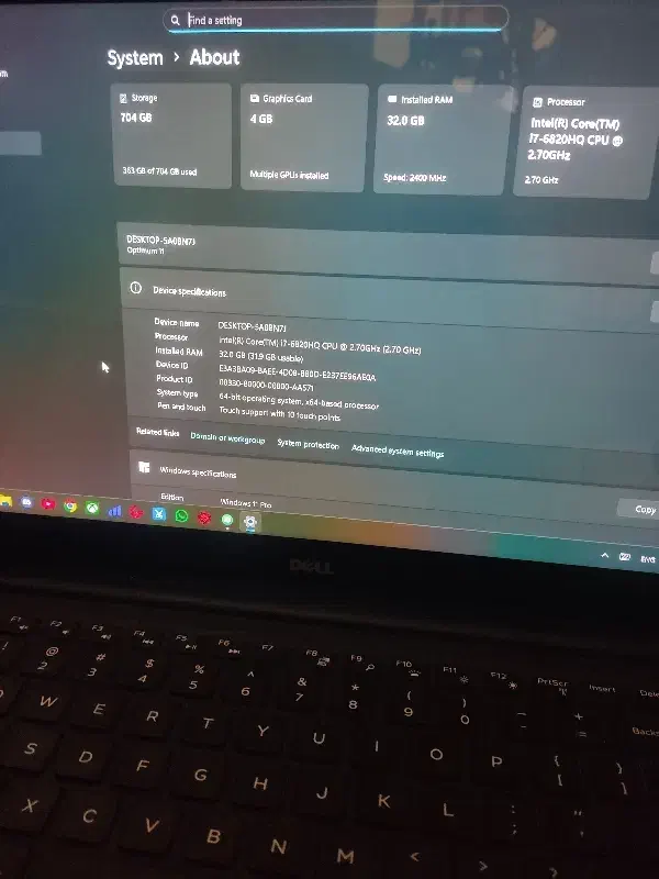 لپتاپ dell|رایانه همراه|زاهدان, |دیوار