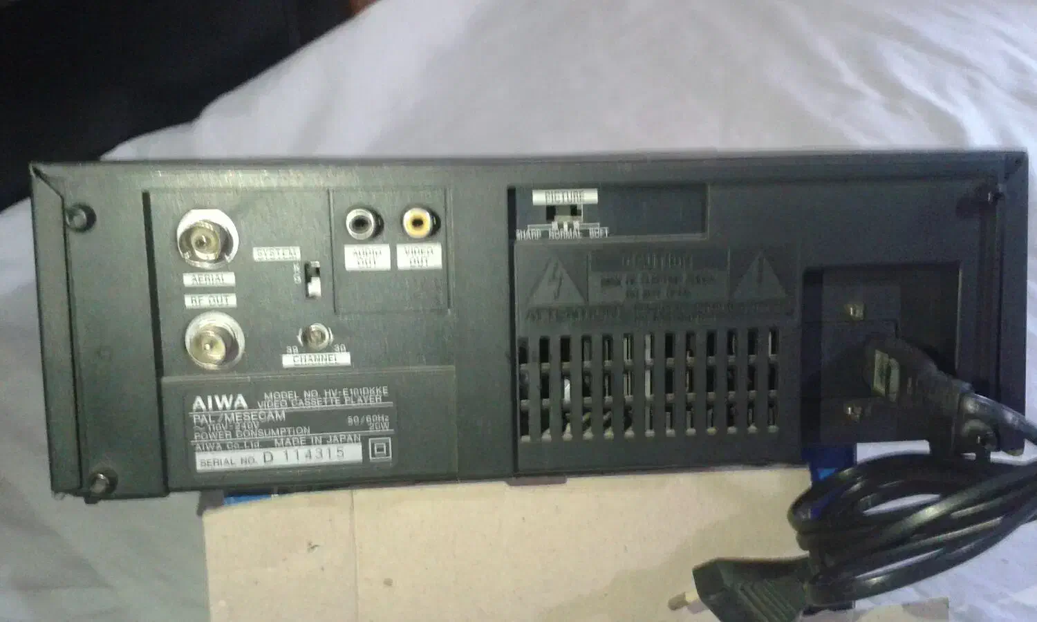 ویدیو آیوا ژاپنی مدل E101|پخش‌کننده DVD و ویدیو|تهران, شمس‌آباد|دیوار