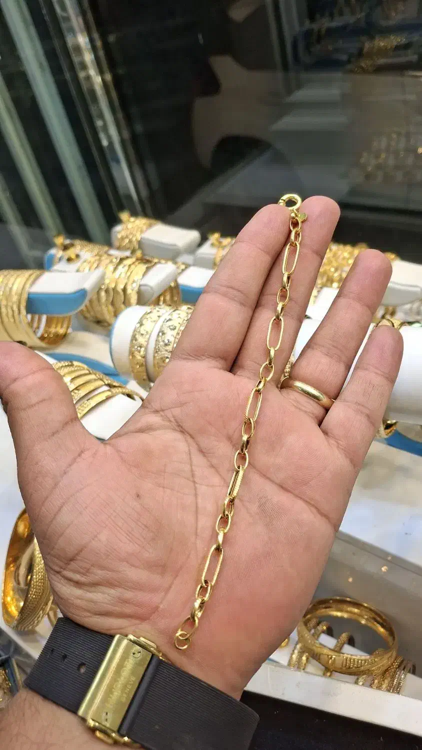 دستبند های نو در طلا فروشی فرهاد|جواهرات|اهواز, اسلام آباد شرقی|دیوار