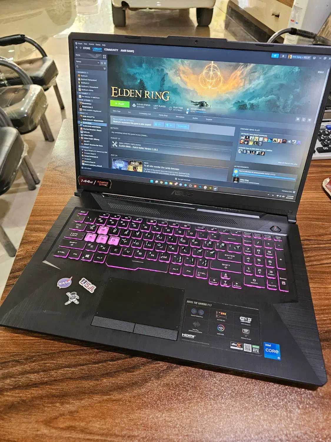 لپ تاپ asus tuf gaming 17inch|رایانه همراه|کرج, فاز ۱ مهرشهر|دیوار