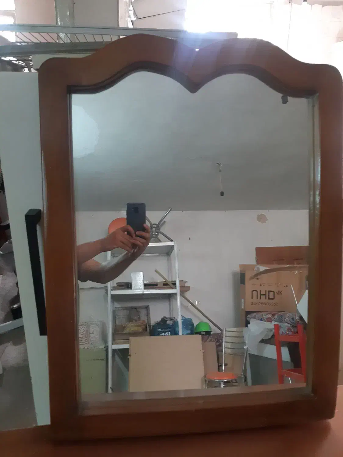 آینه و میز دراور ۴ کشو سالم|جاکفشی، کمد، دراور|اراک, |دیوار