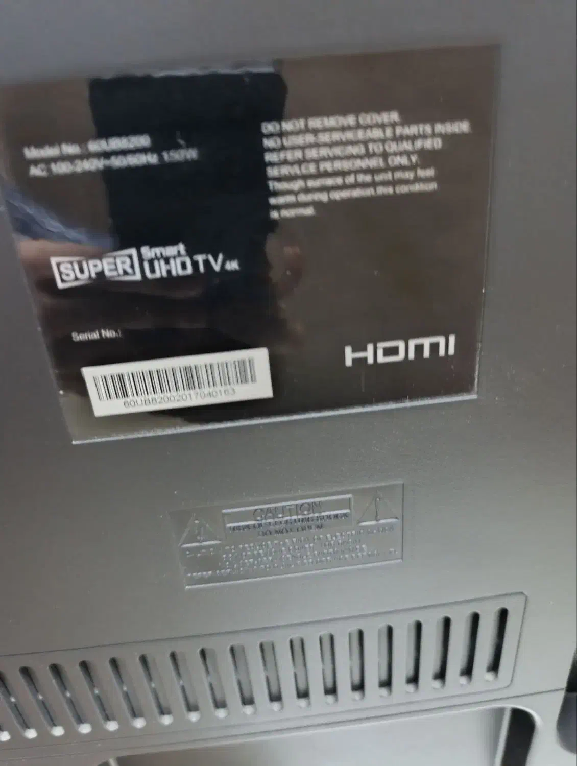 تلوزیون ال جی سوخته|تلویزیون و پروژکتور|گلستان (تهران), |دیوار