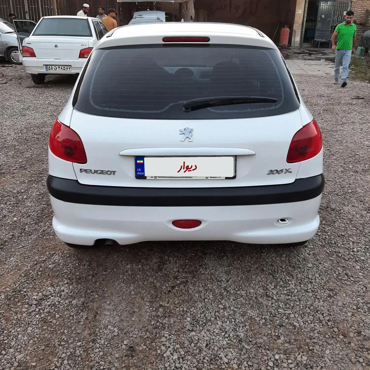 ۲۰۶ تیپ۵دریچه گاز سیمی ۹۲|خودرو سواری و وانت|گنبد کاووس, |دیوار