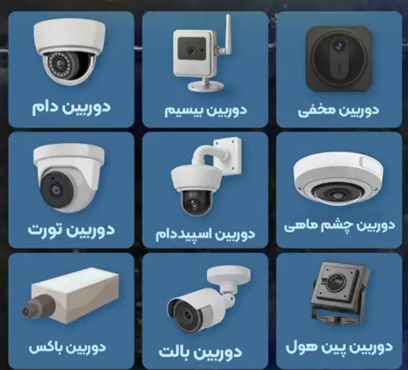 نصب دوربین مداربسته|خدمات پیشه و مهارت|شیراز, خلدبرین|دیوار
