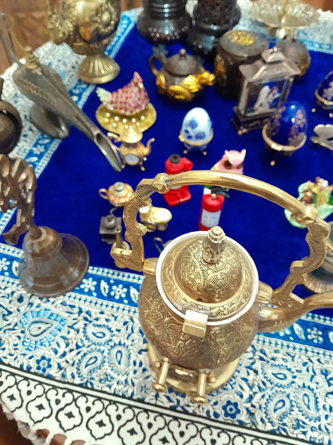 اجناس برنجی پتینه دکوری|کلکسیون اشیاء عتیقه|تهران, خانیآباد|دیوار