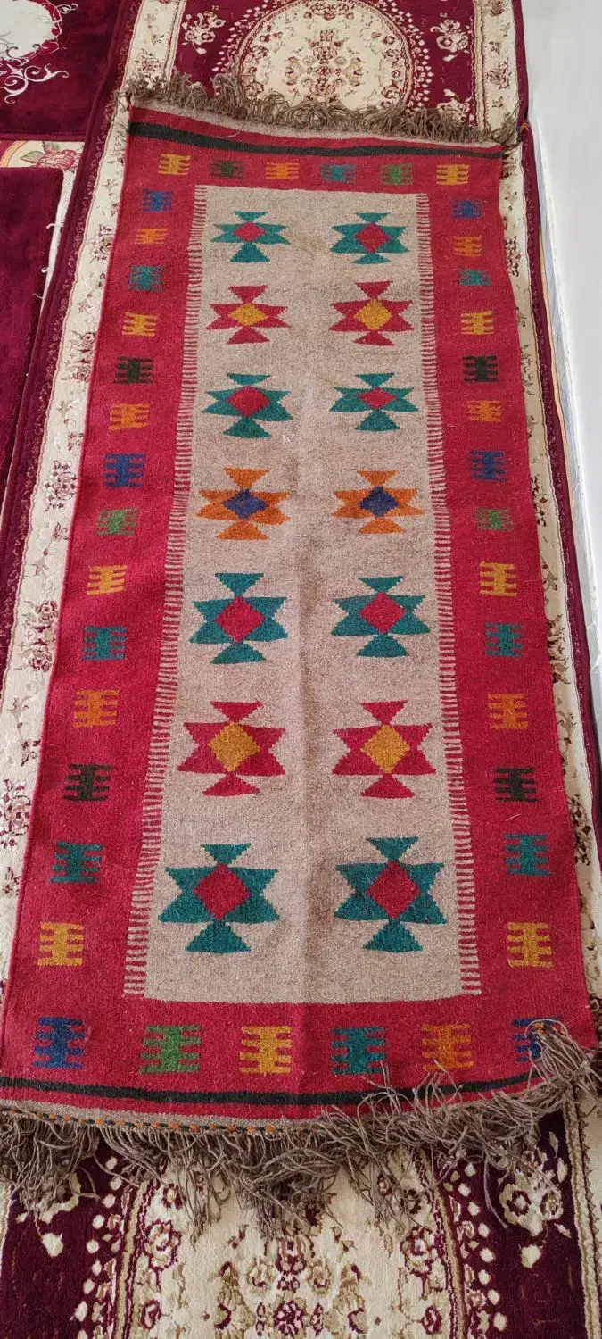 گلیم های دست بافت|گلیم، جاجیم، گبه|فلاورجان, |دیوار