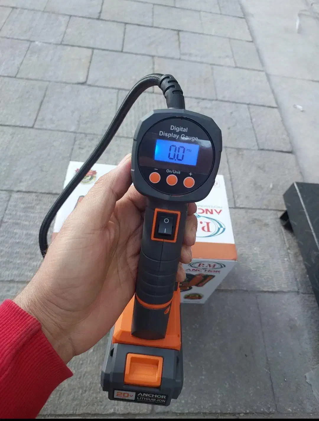 کمپرسورباد پمپ باد شارژی آنکور پی ام ماشین موتور|ابزارآلات|شیراز, شریف‌آباد|دیوار