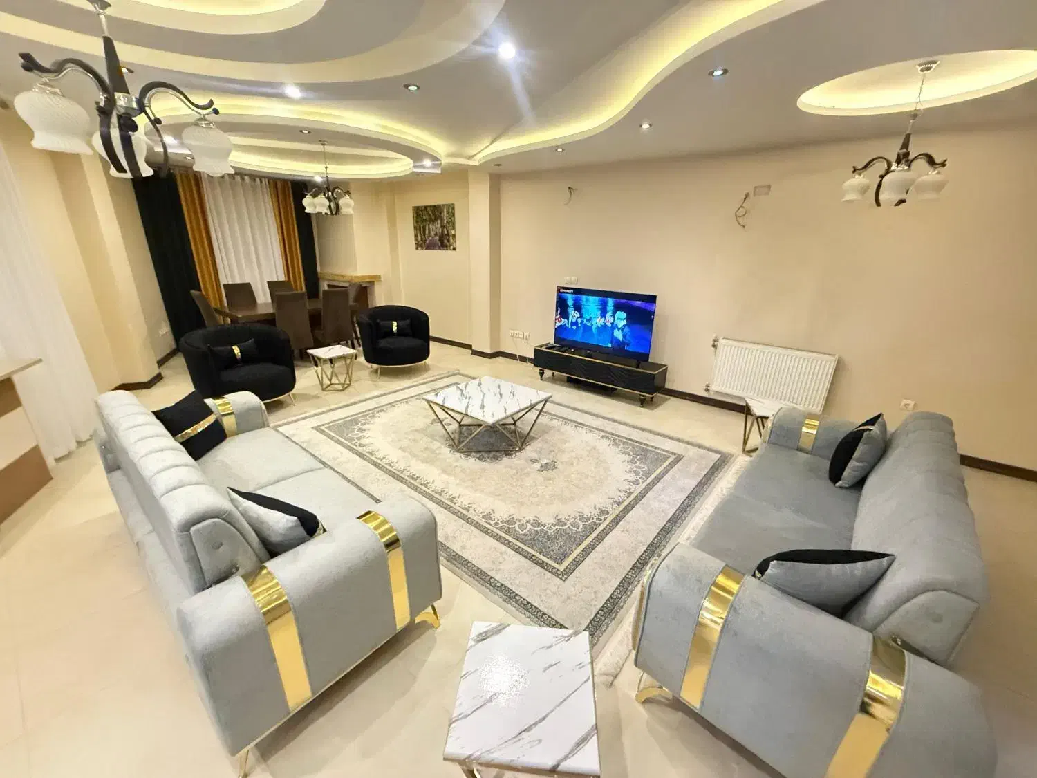 آپارتمان منزل فرنیش مبله هتلی شیک و جدید|اجارهٔ کوتاه‌مدت آپارتمان و سوئیت|شیراز, فرهنگ شهر|دیوار