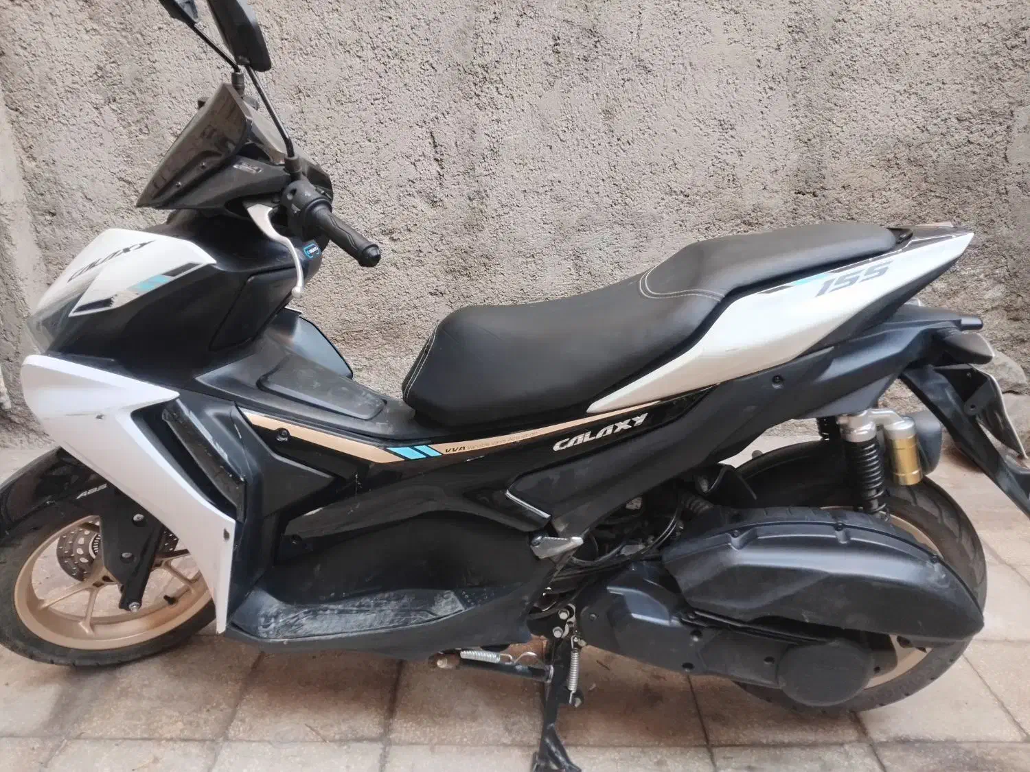 موتورسیکلت هایروکس گلکسی 155مدل402|موتورسیکلت|قم, علی آباد سعدگان|دیوار