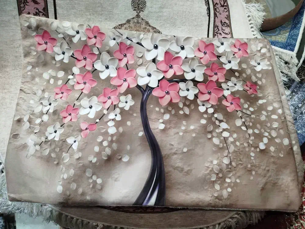 روبالشتی سه بعدی|رختخواب، بالش، پتو|شیراز, وصال|دیوار