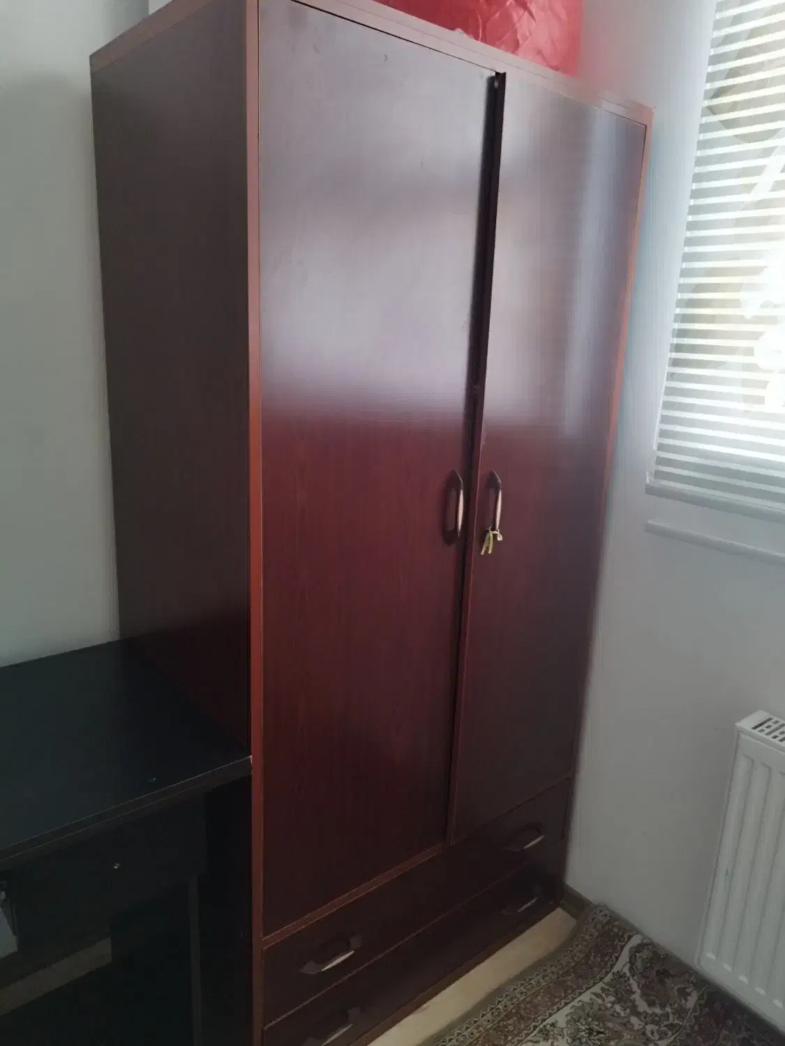 کمد چوبی|جاکفشی، کمد، دراور|اردبیل, |دیوار