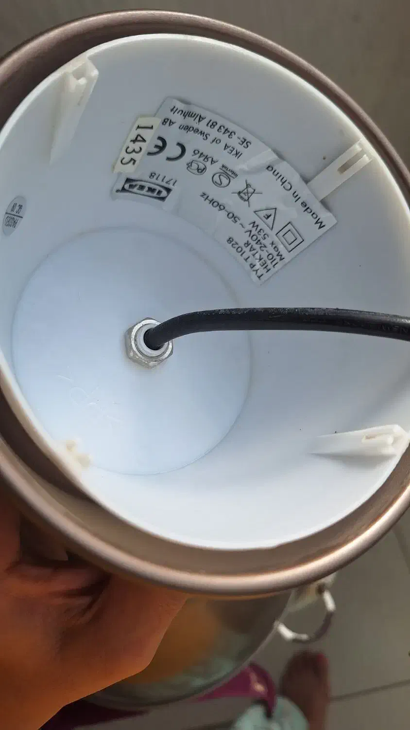 2 عدد لوستر ایکیا به قطر 22 سانتی|لوستر و چراغ آویز|شیراز, گلدشت معالیآباد|دیوار