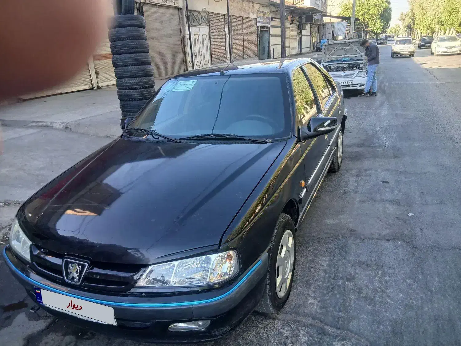 فروش  پژو پارس مشکی مدل ۹۹|خودرو سواری و وانت|اهواز, اسلام آباد غربی|دیوار