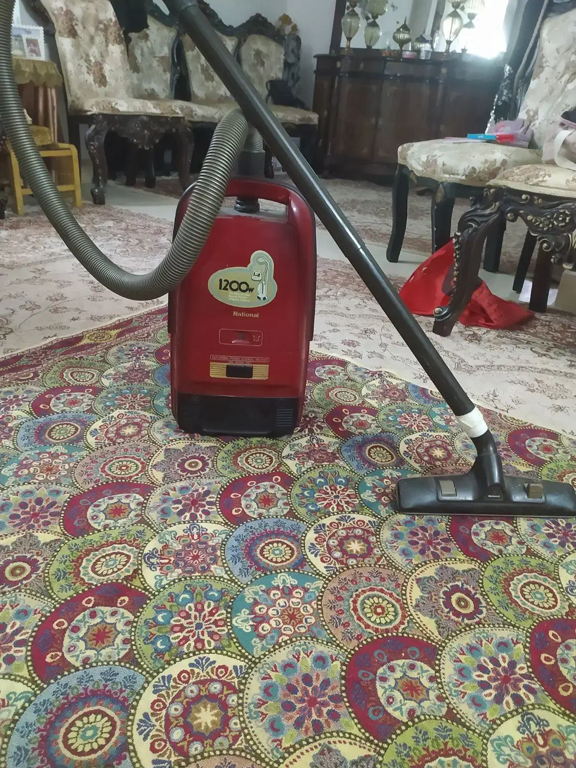 جاروبرقی ناسیونال 1200وات|جاروبرقی، جارو شارژی، بخارشو|بندر گز, |دیوار