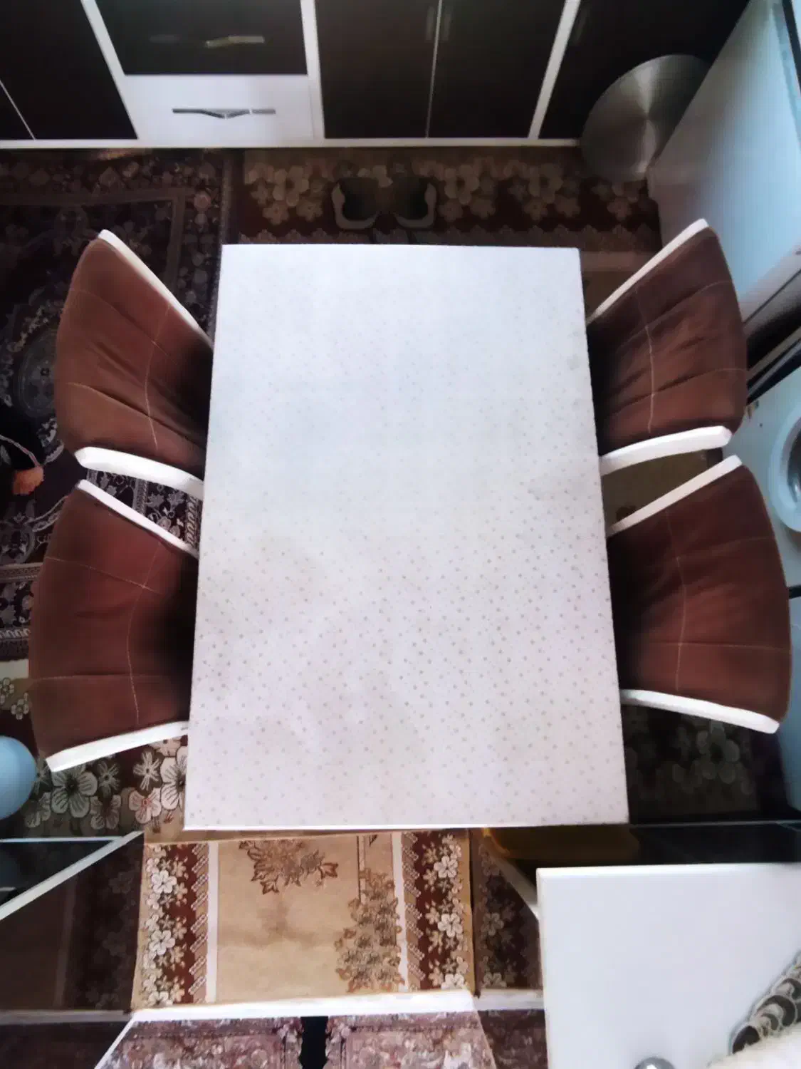 میز نهارخوری|میز و صندلی غذاخوری|مریوان, |دیوار