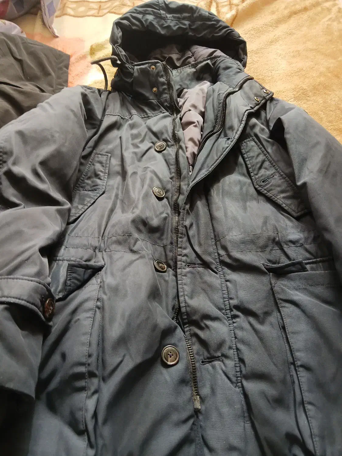 کاپشن مردانه s پر قو در حد نو|لباس|سهند, |دیوار