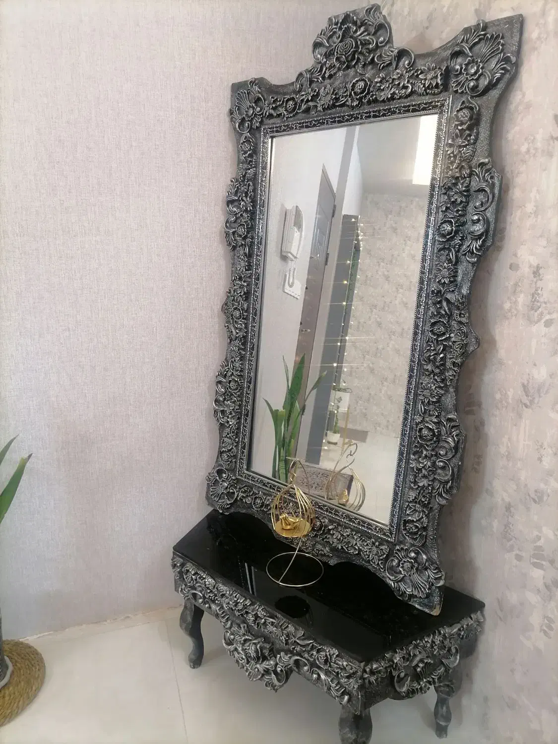 آینه قدی همراه با پایه میز|آینه|سبزوار, گلشن|دیوار