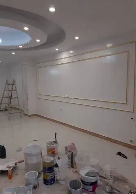 نقاشی ورنگ امیزی ولکه گیری وخورده کاری ساختمان|خدمات پیشه و مهارت|سنندج, |دیوار