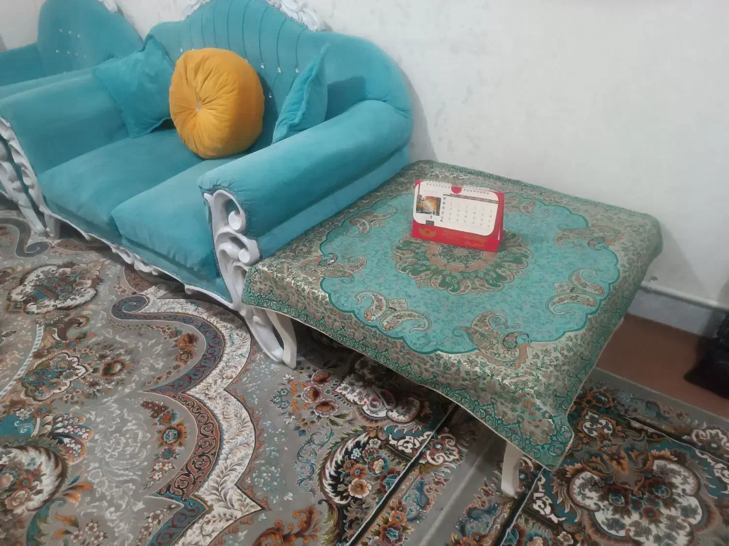 مبل راحتی 7نفره|مبلمان خانگی و میز عسلی|محمدشهر, شهرک چمران|دیوار