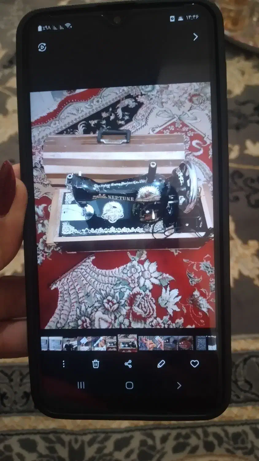 چرخ خیاطی|چرخ خیاطی و ریسندگی|خرم‌آباد, |دیوار