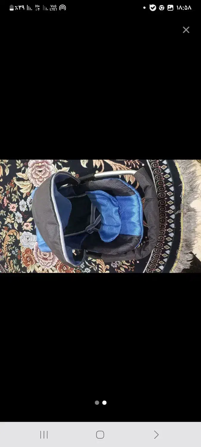 کریر در حد نو|کالسکه و لوازم جانبی|اهواز, کیانپارس |دیوار