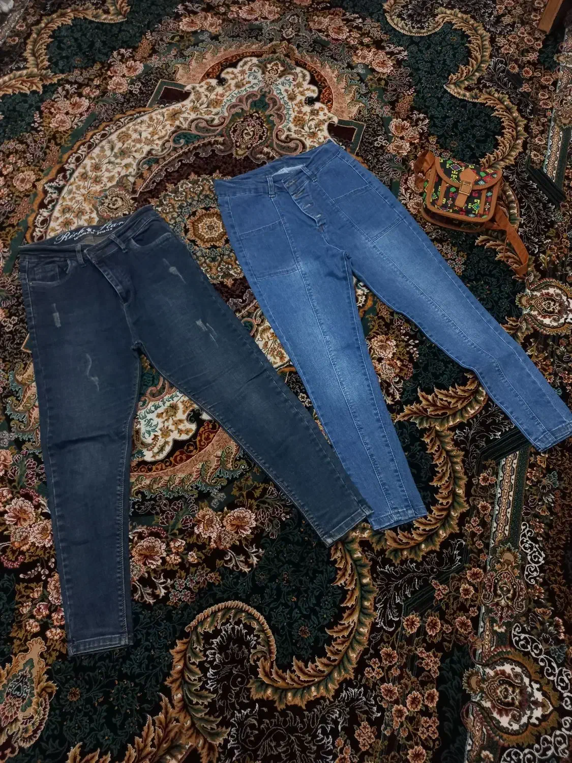 شلوار اسکینی لی نونو باروری و کیف رایگان|لباس|گرگان, |دیوار