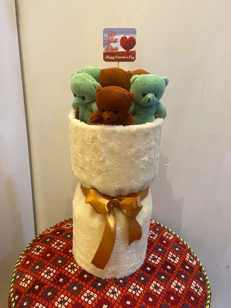 بوکت خرسی عروسکی|اسباب‌بازی بچه|شیراز, بریجستون|دیوار