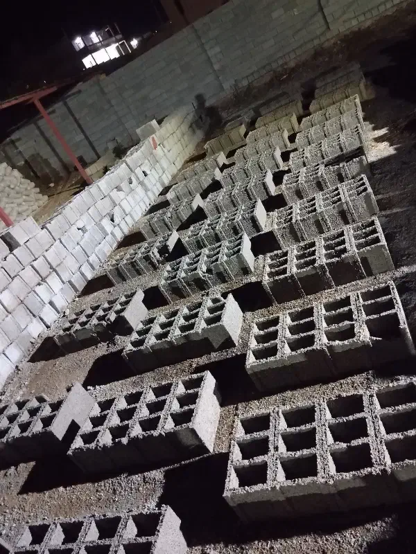 بلوک سیمانی 20بابهترین کیفیت|مصالح و تجهیزات ساختمان|خاوه, |دیوار