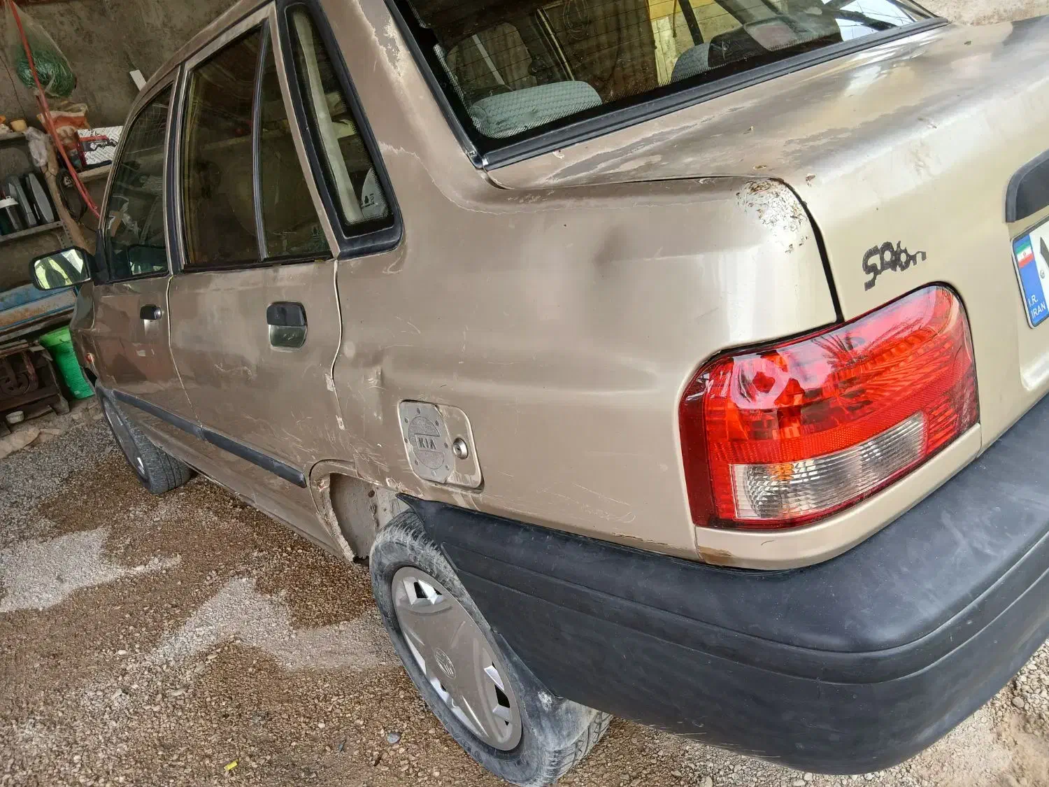 فروش پراید۱۳۱ مدل۱۳۸۷ رنگ بژ|خودرو سواری و وانت|شبانکاره, |دیوار