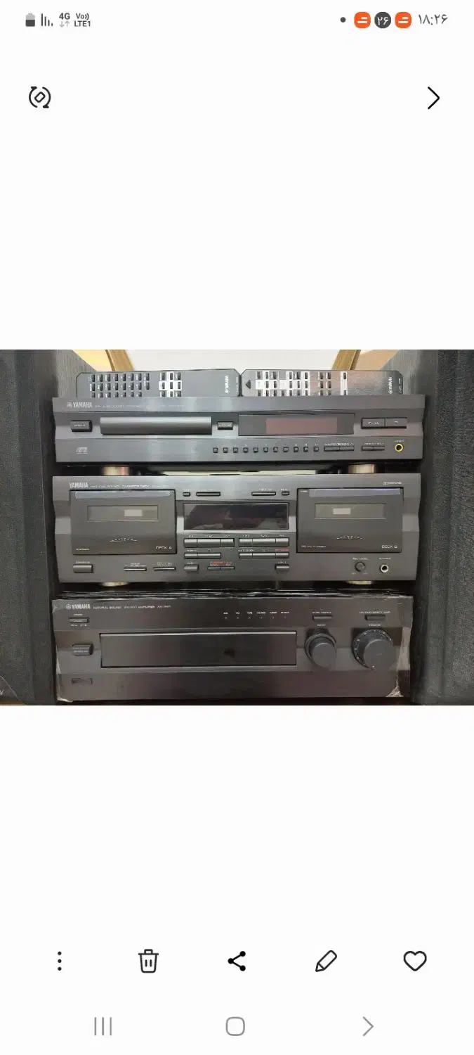 ست یاماها|سیستم صوتی خانگی|تهران, هاشمی|دیوار