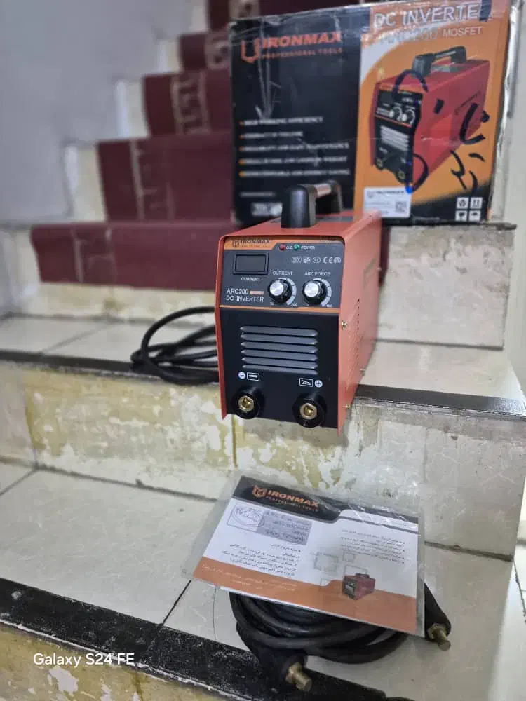 دستگاه جوش موتور جوش ۲۰۰آمپر آیرونمکس درحد نو پلمپ|ابزارآلات|تهران, توحید|دیوار