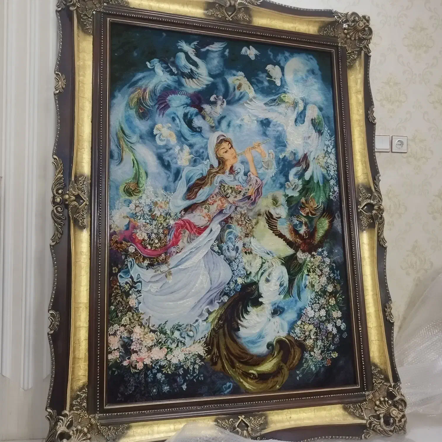 تابلو فرش دست بافت|تابلو فرش|تهران, اقدسیه|دیوار