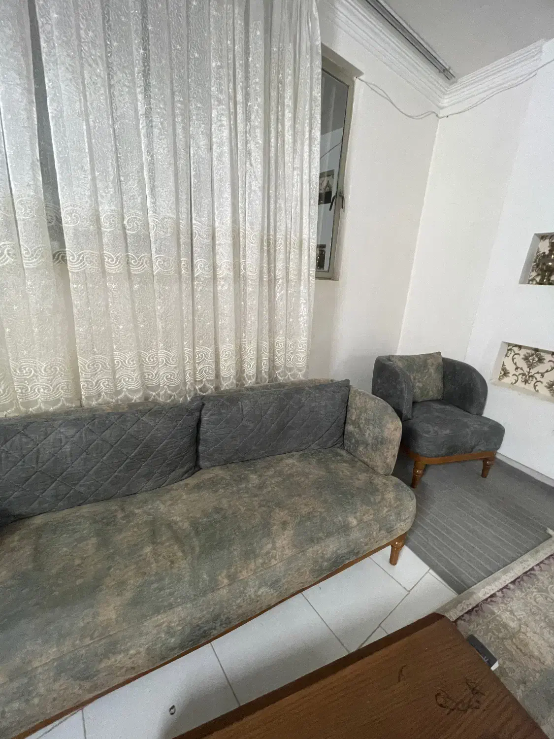 مبلمان هشت نفره راحتی|مبلمان خانگی و میز عسلی|سبزوار, قصبه غربی|دیوار