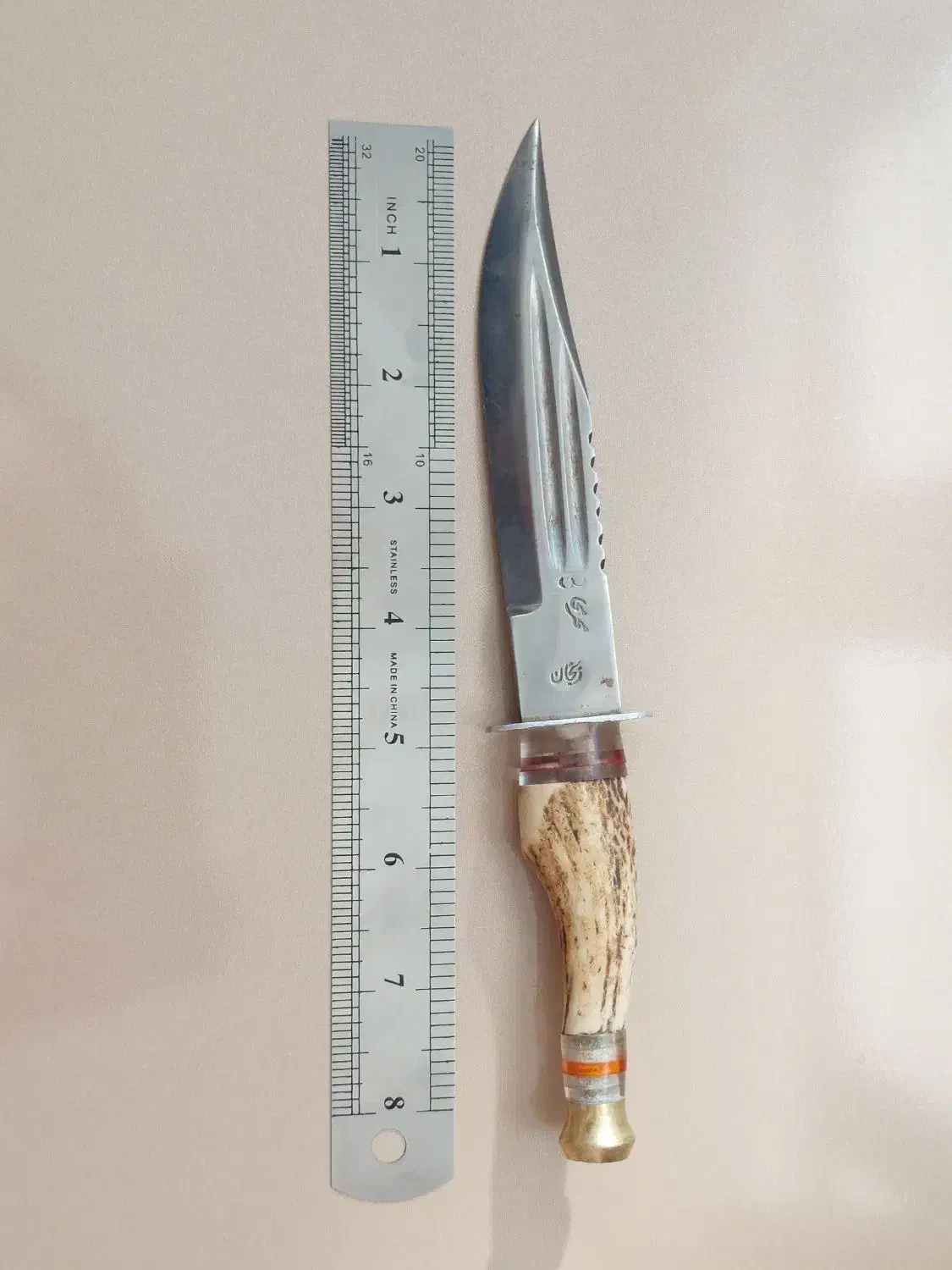 چاقو زنجان استاد محرمی|کلکسیون اشیاء عتیقه|تبریز, |دیوار