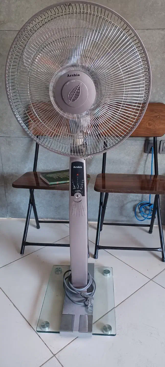پنکه پایه بلند|پنکه و تصفیهکنندهٔ هوا|شیراز, گلشن|دیوار