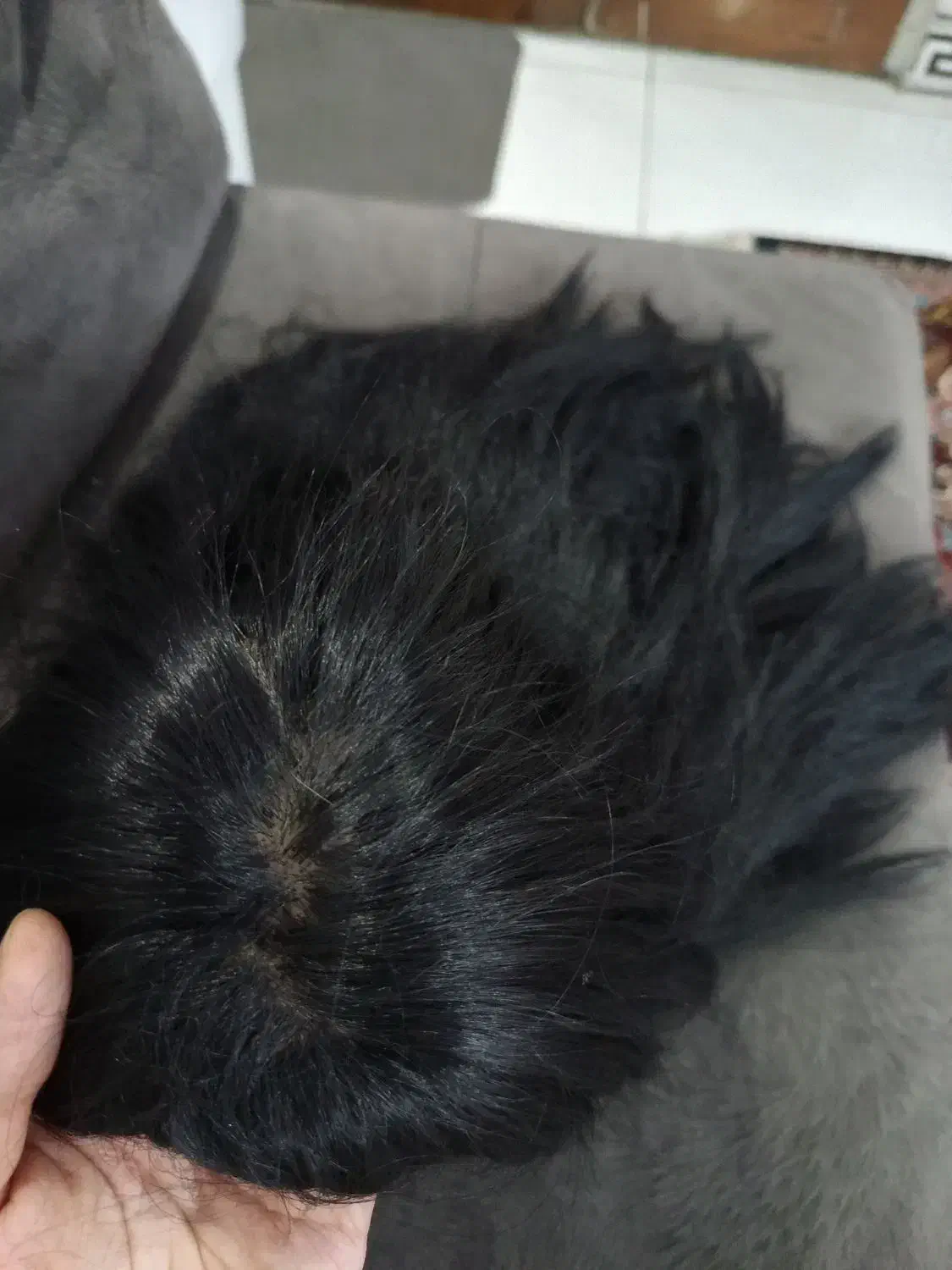 کلاه گیس مشکی طبیعی مجعد و بلند|آرایشی، بهداشتی، درمانی|ری, دولتآباد|دیوار