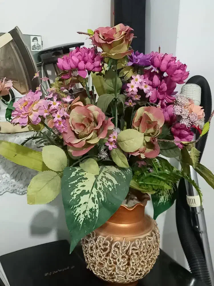 گل رومیزی|گل مصنوعی|معصومیه, |دیوار