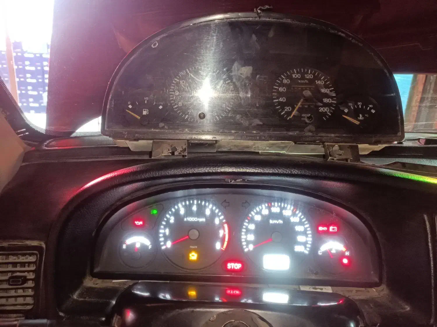 کیلومتر ،پشت امپر ،صفحه نمایش|قطعات یدکی و لوازم جانبی|مراغه, |دیوار