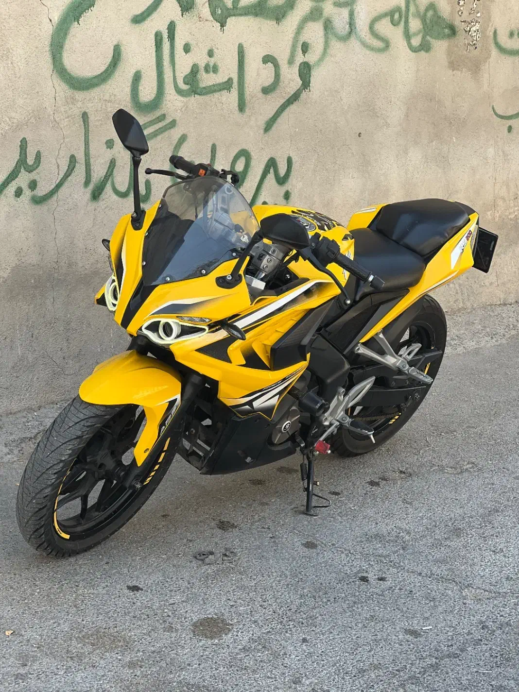 موتور پالس ار اس RS ۲۰۰ مدل 95|موتورسیکلت|شیراز, تاچارا|دیوار