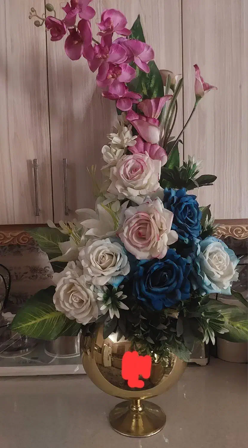 گل با گلدان|گل مصنوعی|مشهد, فاطمیه|دیوار