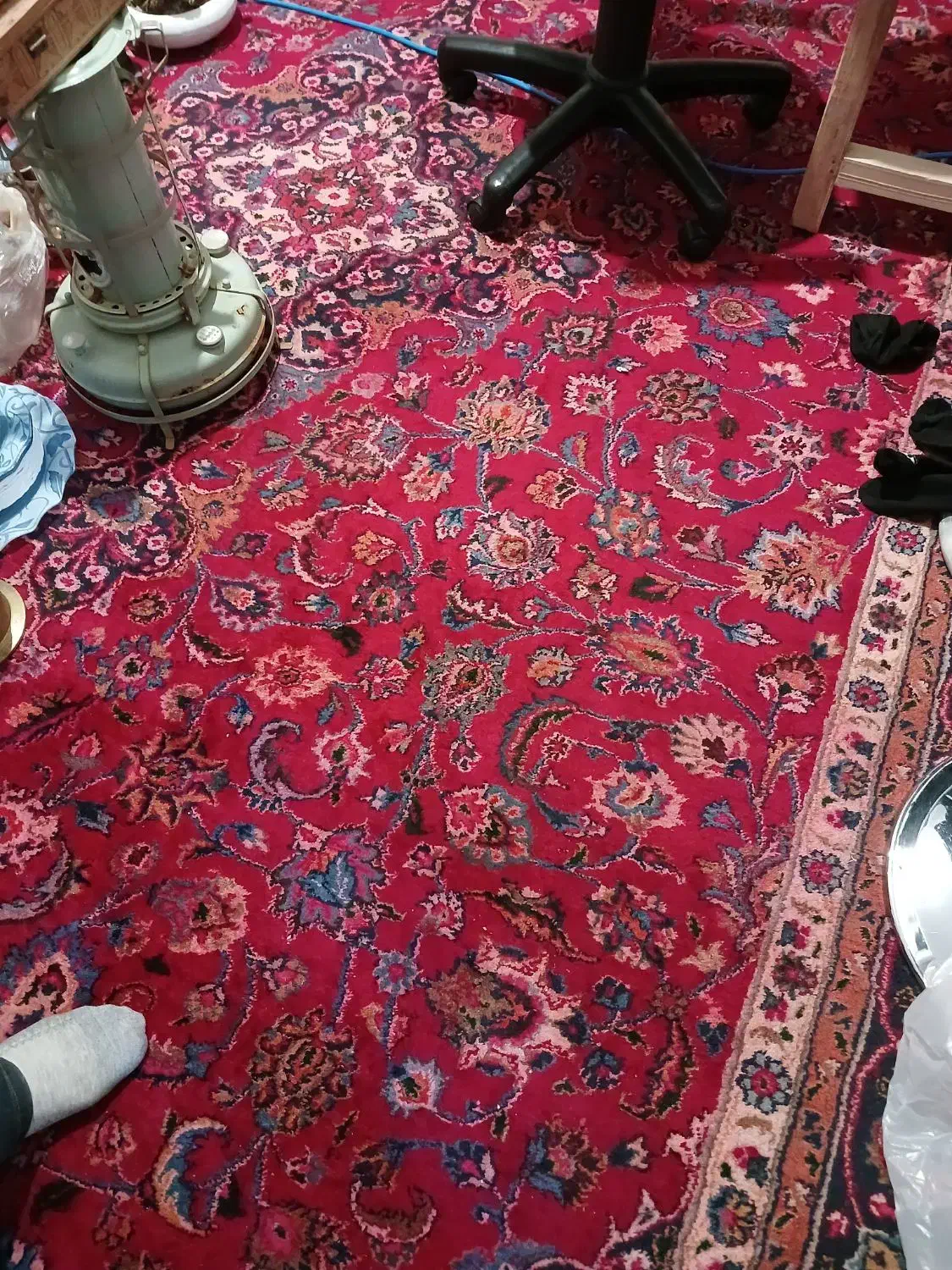 قالی دستباف|فرش|قم, حنیف نژاد|دیوار