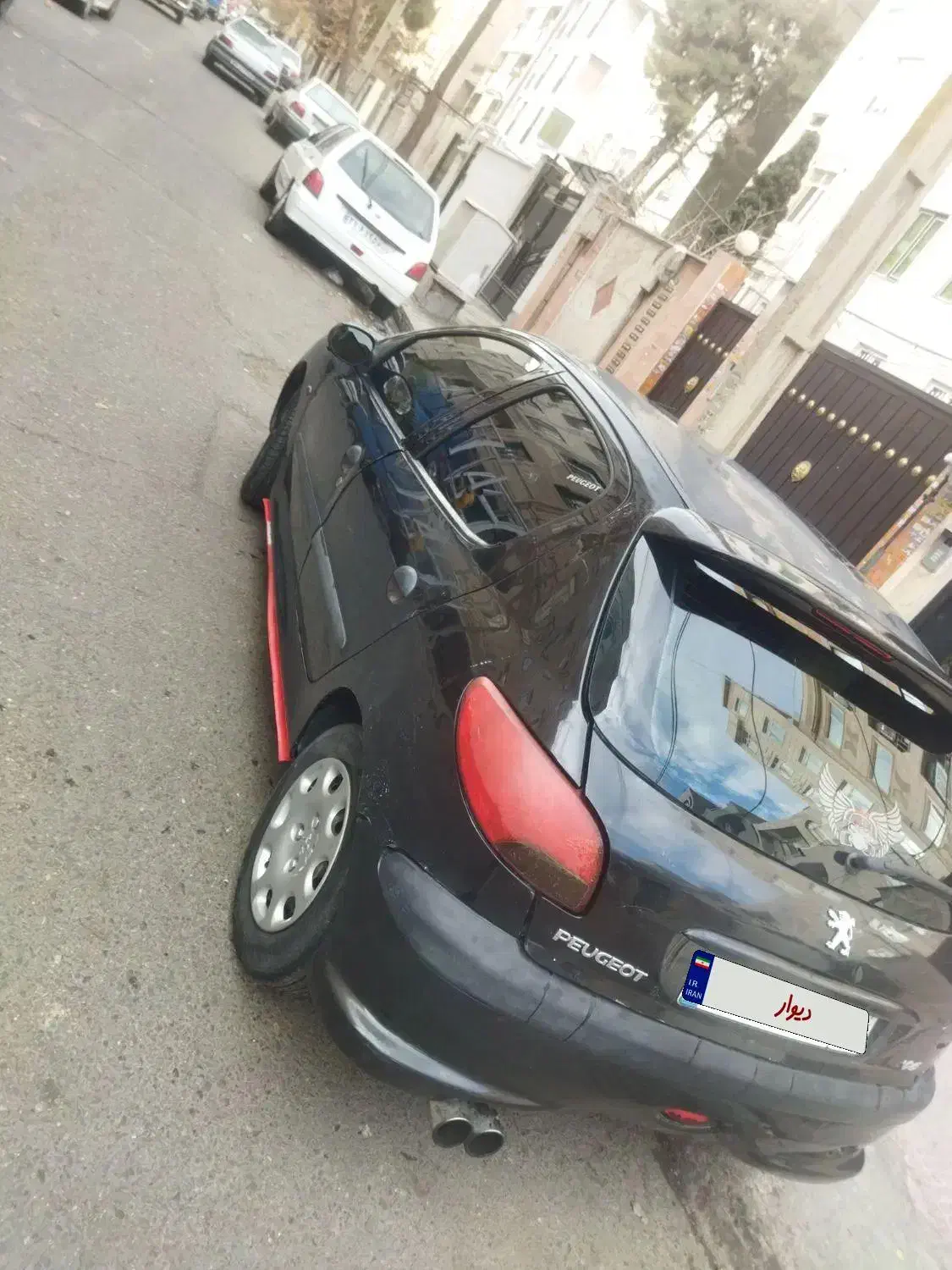 206تیپ 2|خودرو سواری و وانت|تهران, خاک سفید|دیوار