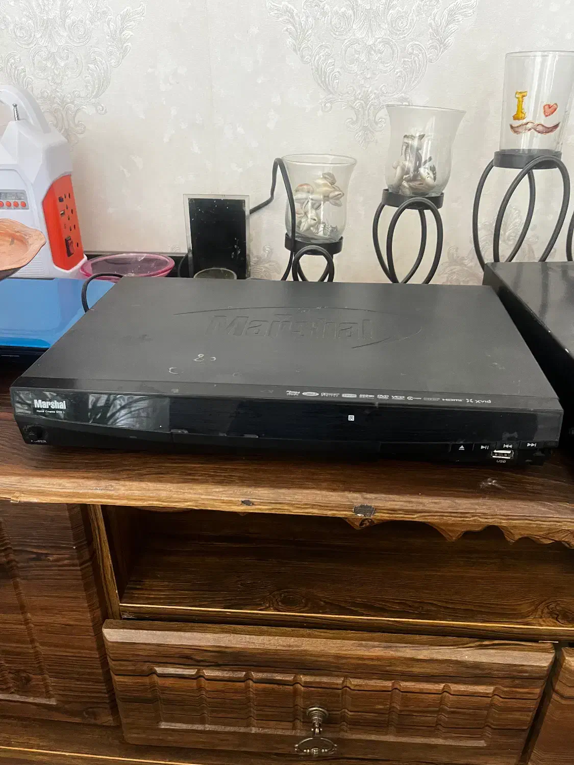 دوعدد دستگاه DVD|پخش‌کننده DVD و ویدیو|لردگان, |دیوار